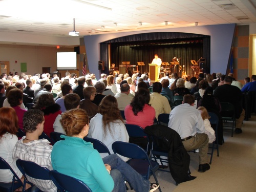 Photo of Easter service